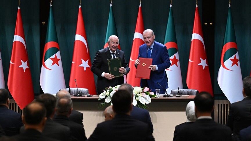 Türkiye ile Cezayir arasında anlaşmalar imzalandı
