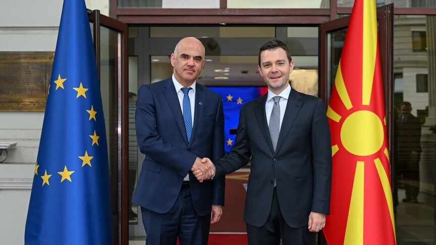 Ministri i Jashtëm i Maqedonisë së Veriut pret në Shkup shefin e Këshillit të Evropës