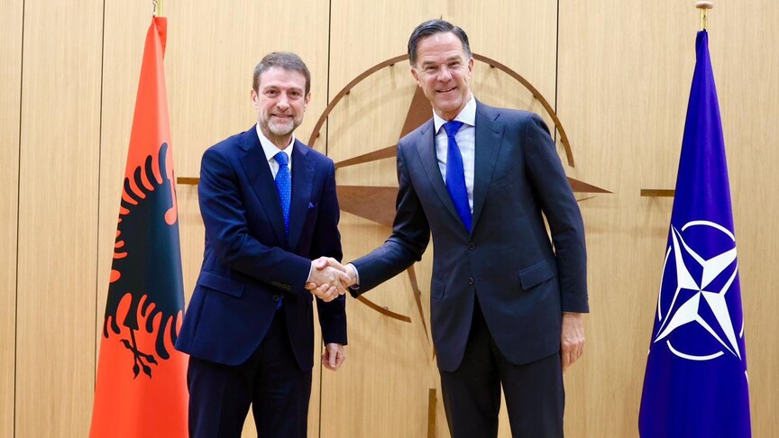 Hoxha Rutte  Angazhimi i vazhdueshëm i NATO s mbetet thelbësor për ruajtjen e stabilitetit në rajon