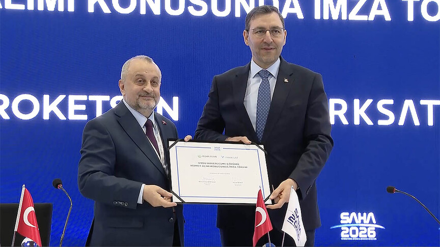 TÜRKSAT ve ROKETSAN uydu haberleşme çözümü hizmet alımında işbirliğine gitti