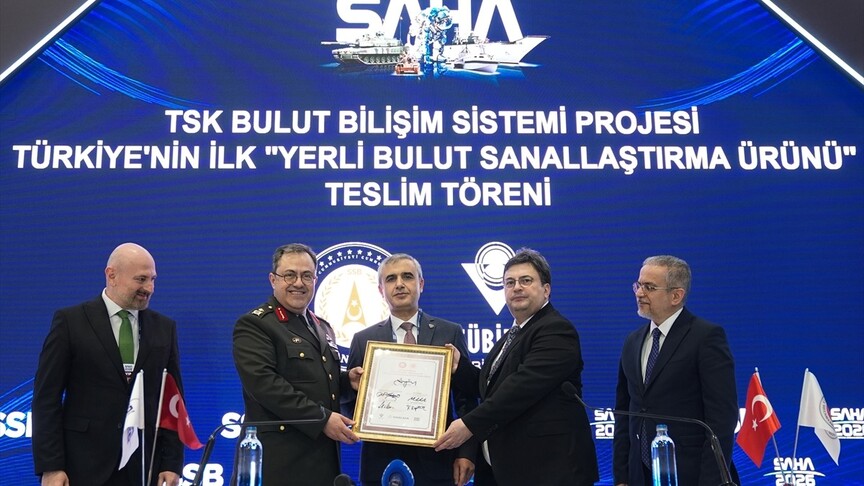 SAHA 2026'da milli teknolojilerin teslim törenleri gerçekleştirildi
