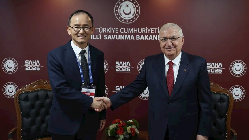 Milli Savunma Bakanı Güler, Çin Halk Cumhuriyeti Ankara Büyükelçisi Xuebin'i kabul etti