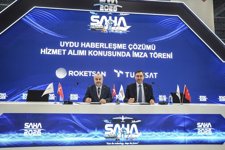 TÜRKSAT ve ROKETSAN uydu haberleşme çözümü hizmet alımında işbirliğine gitti