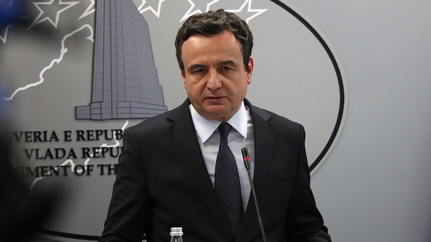 Kryeministri në detyrë Kurti kërkon nga BE ja që Kosovës t i jepet statusi i kandidatit
