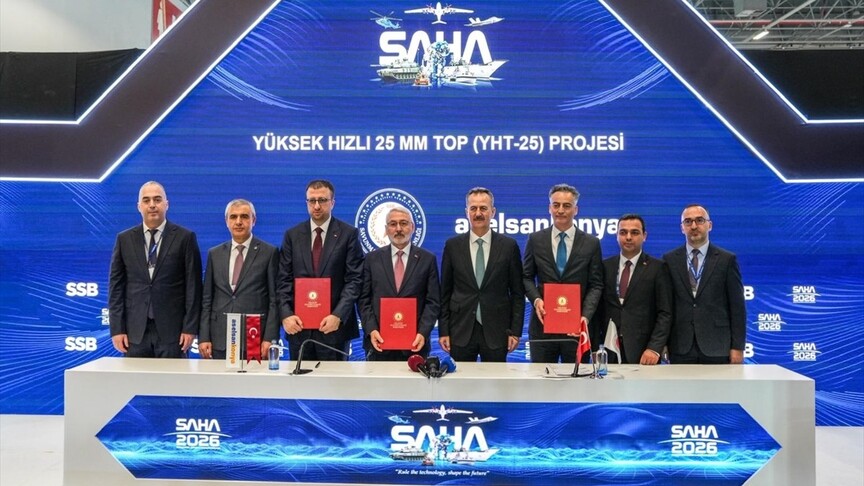 SSB ile ASELSAN Konya arasında yüksek hızlı top sözleşmesi imzalandı
