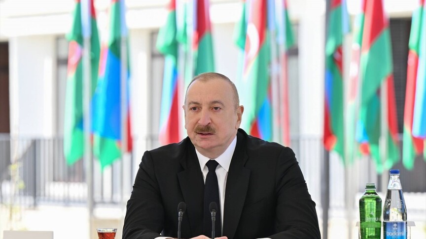 Azerbaycan Cumhurbaşkanı Aliyev, Dost Agropark'ın hedefine ulaşmak üzere olduğunu söyledi