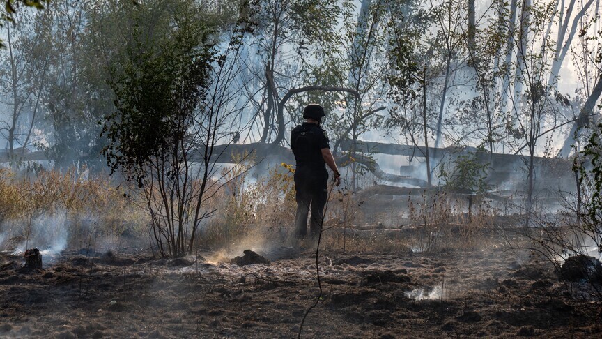 Zjarri pyjor në  zonën e përjashtimit  të Çernobilit vazhdon për të tretën ditë