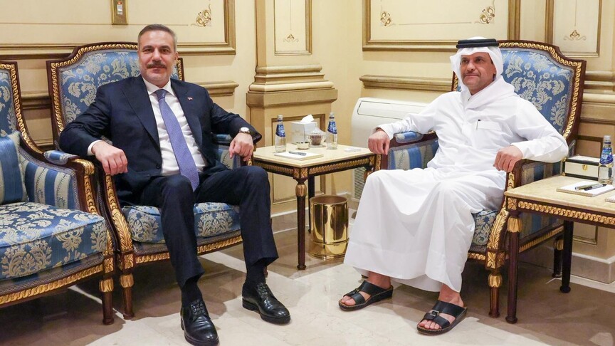 Dışişleri Bakanı Fidan, Doha ziyaretinde Katar Başbakan Yardımcısı Al Sani ile görüştü