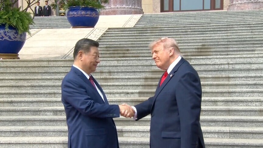 Takimi Trump Xi në Pekin përfundon pas më shumë se dy orësh