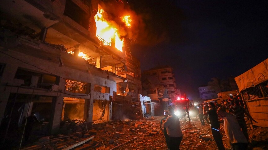 İsrail'in Gazze'ye düzenlediği hava saldırılarında en az 4 Filistinli hayatını kaybetti
