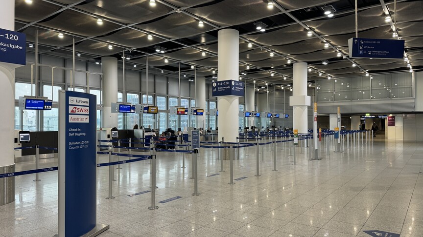 Frankfurt Havalimanı’nın yolcu sayısı nisanda grevler nedeniyle yüzde 11 azaldı