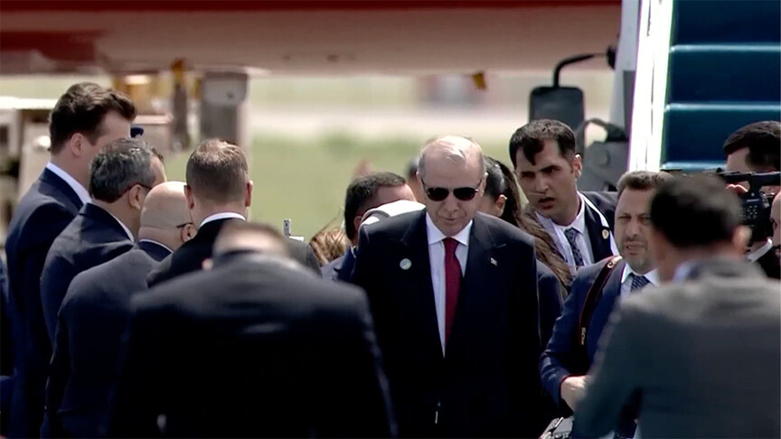Cumhurbaşkanı Erdoğan Türkistan'da