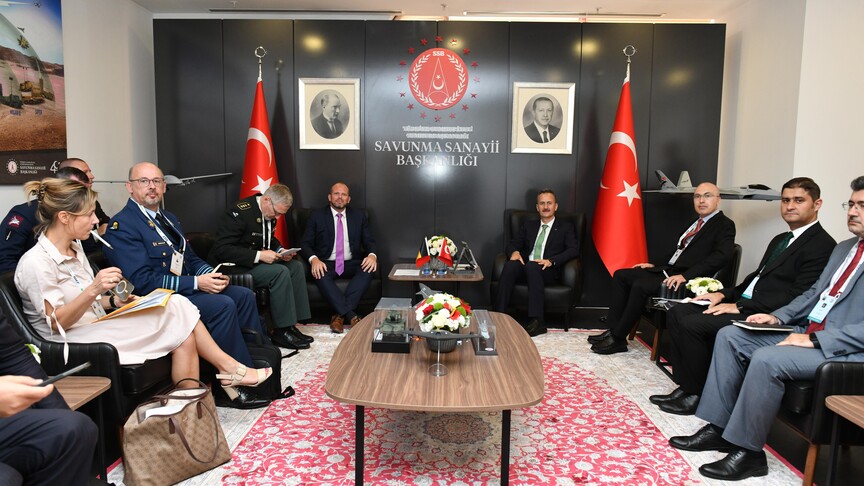 SSB Başkanı Haluk Görgün, Belçika'nın Türk savunma sanayisine ilgisini değerlendirdi
