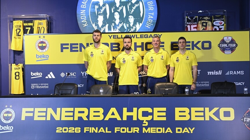 Fenerbahçe Beko, dörtlü final öncesinde medya gününde gazetecilerle buluştu
