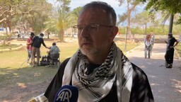 Sumud Kara Konvoyu aktivistleri tek amaçlarının Gazze'ye insani yardım ulaştırmak olduğunu vurguladı