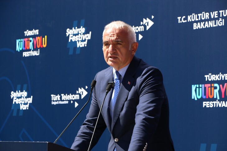 Bakan Ersoy: Türkiye Kültür Yolu Festivali Türkiye'nin bir marka değerine dönüşmüştür