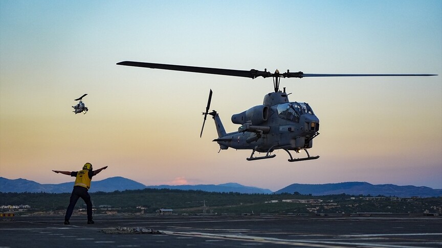 EFES-2026 Tatbikatı'nda TCG Anadolu'nun amfibi ve hava kabiliyetleri sergilendi