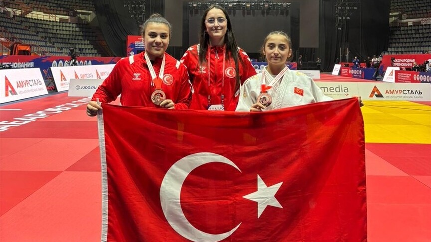 Kadın milli judoculardan Rusya Turnuvası'nda 2 madalya