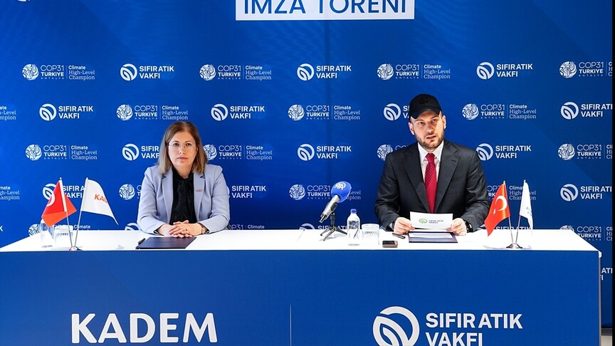 Sıfır Atık Vakfı ile KADEM arasında stratejik işbirliği protokolü imzalandı