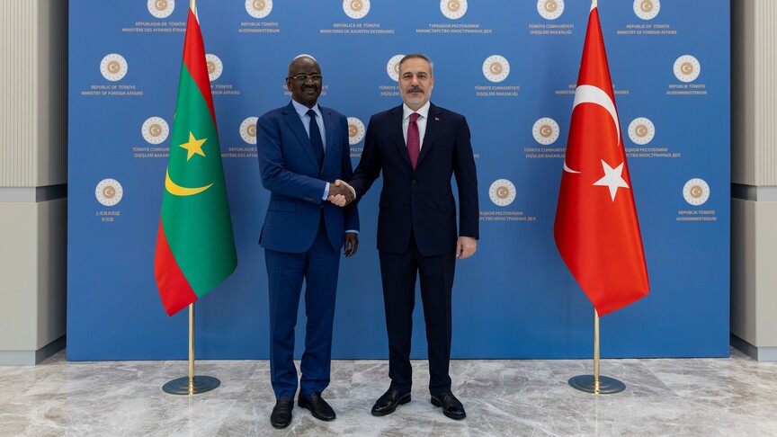Dışişleri Bakanı Fidan, Moritanyalı mevkidaşı Merzuk ile bir araya geldi