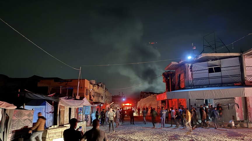 İsrail ordusu, Gazze’de sivillerin toplandığı alanı hedef aldığı saldırıda 1 çocuğu öldürdü
