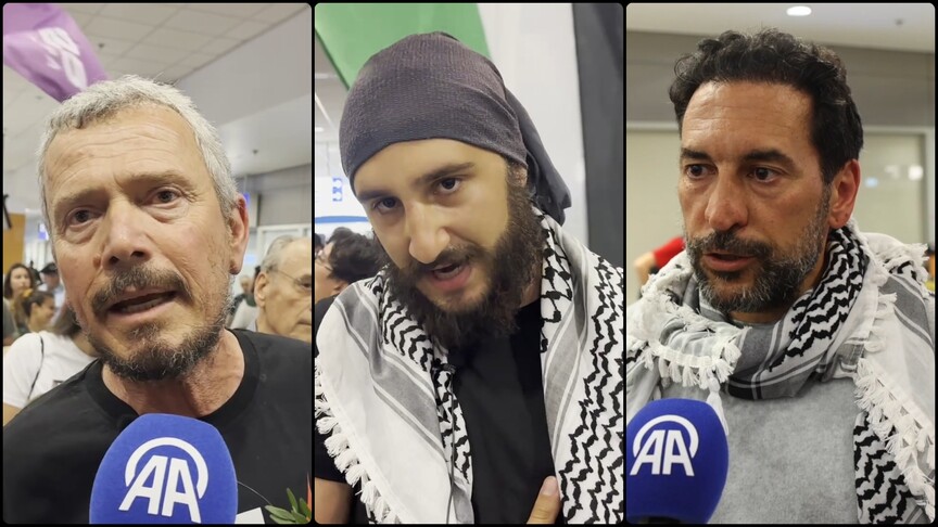 Küresel Sumud Filosu'ndaki Yunan aktivistler İsrail'in kötü muamele ve işkence yaptığını anlattı