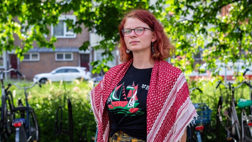 Küresel Sumud Filosu'na katılan Hollandalı aktivist van Schaik: Bize plastik mermilerle ateş ettiler