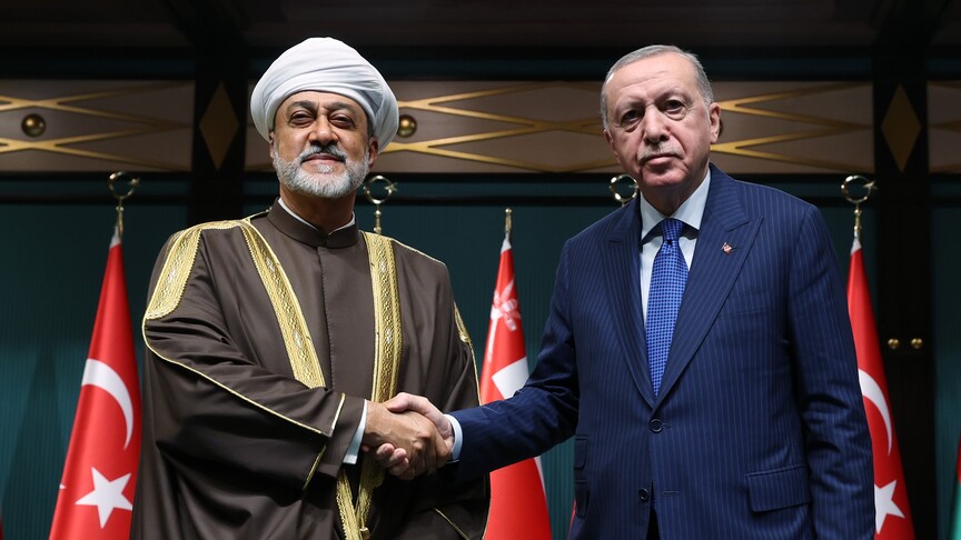 Cumhurbaşkanı Erdoğan, Umman Sultanı Bin Tarık ile telefonda görüştü