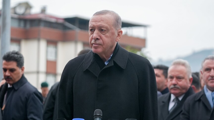 Cumhurbaşkanı Recep Tayyip Erdoğan Rize'de