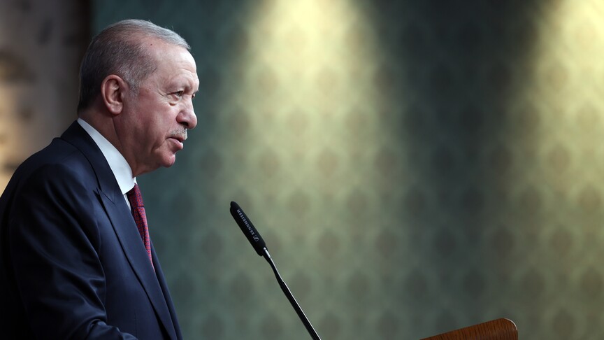 Erdoğan Cumhurbaşkanı Fethi kutluyor