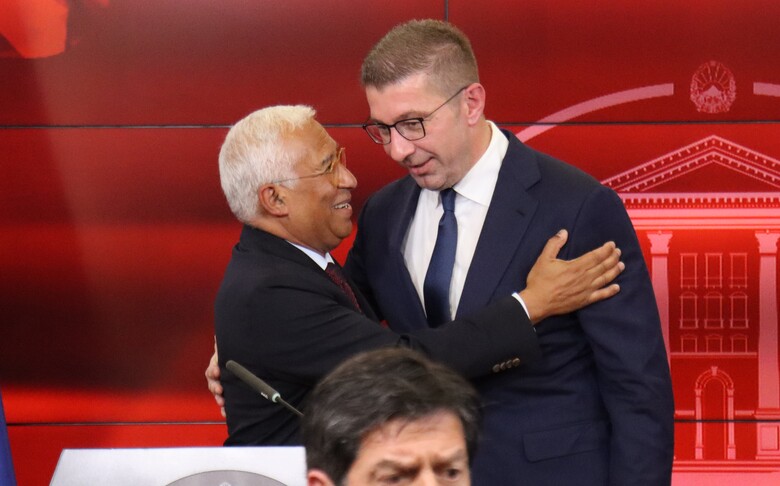 Costa në Shkup  Zgjerimi është qëllimi ynë i përbashkët  e ardhmja e Maqedonisë së Veriut është në BE