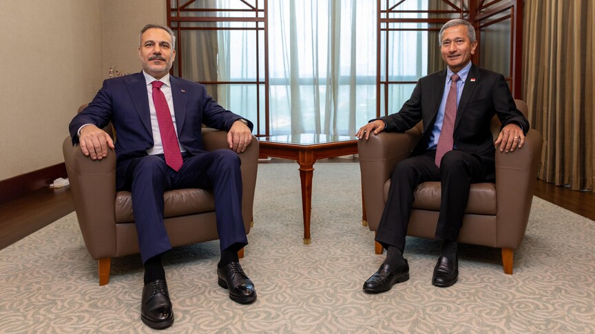 Bakan Fidan, Singapur Dışişleri Bakanı Balakrishnan ile görüştü