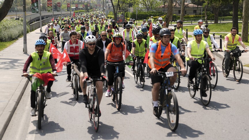 İstanbul'da 13. Geleneksel Yeşilay Bisiklet Turu düzenlenecek