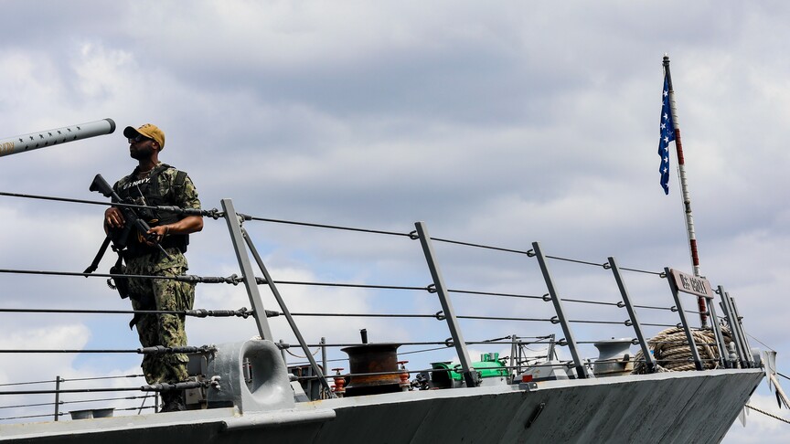 US forces board 'sanctioned vessel' in Indian Ocean, vow to continue maritime enforcement