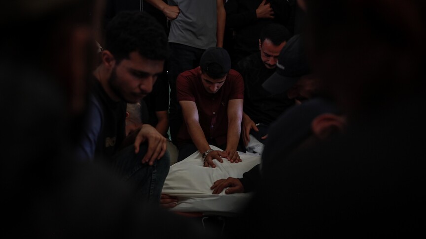 Gazze Şeridi'nde İsrail saldırıları sonucu oluşan yıkım ve enkaz görüntüleri.