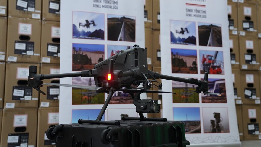 Termal kameralı yeni nesil drone'lar hudut birliklerine teslim edildi.