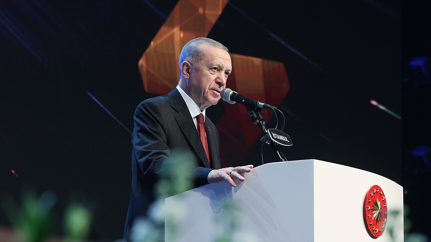 CANLI- Cumhurbaşkanı Erdoğan konuşuyor