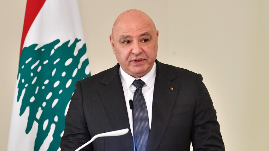 Lübnan Cumhurbaşkanı Avn: İsrail ile gündemde saldırmazlık a