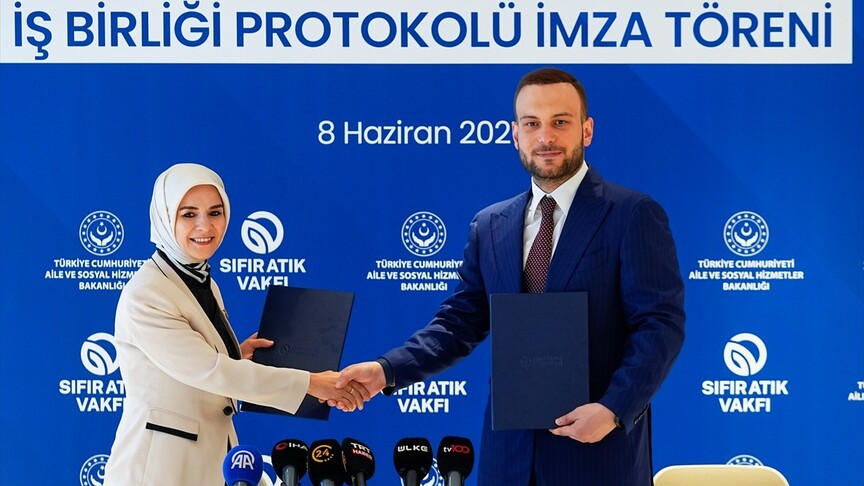Aile ve Sosyal Hizmetler Bakanlığı ile Sıfır Atık Vakfından 