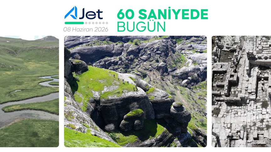 60 saniyede bugün (08 Haziran 2026)