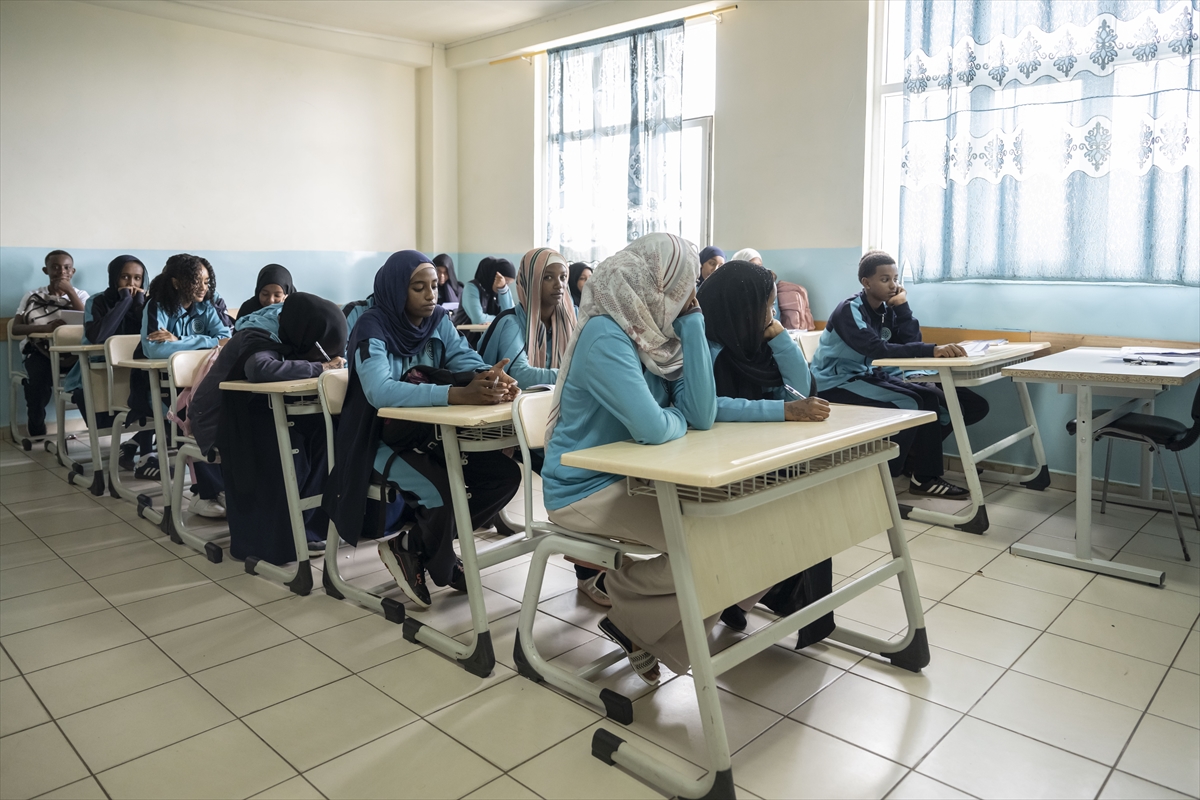 Harar’daki Maarif Okulu geçmişten gelen bağlarla Türkçeyi geleceğe taşıyor