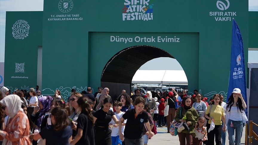 Sıfır Atık Festivali'ni 1 milyondan fazla kişi ziyaret etti