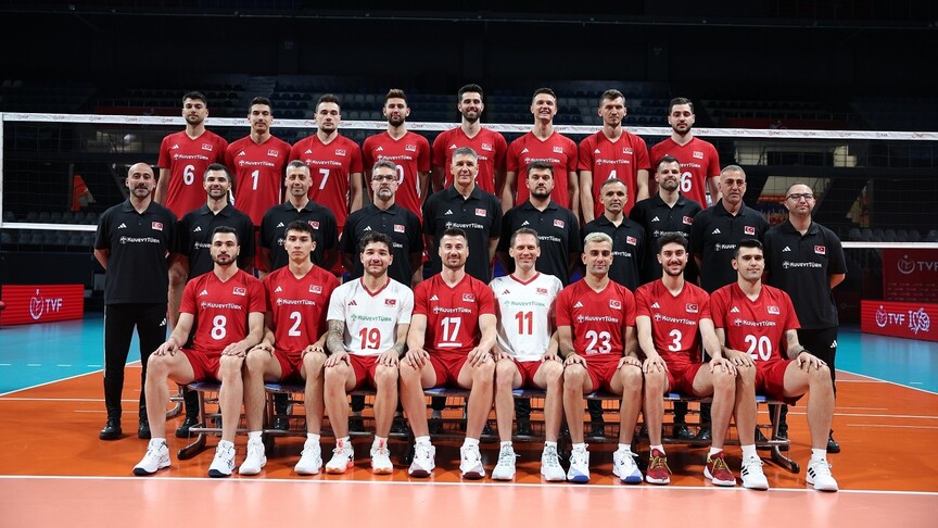 A Milli Erkek Voleybol Takımı, Milletler Ligi'nde 3. kez boy