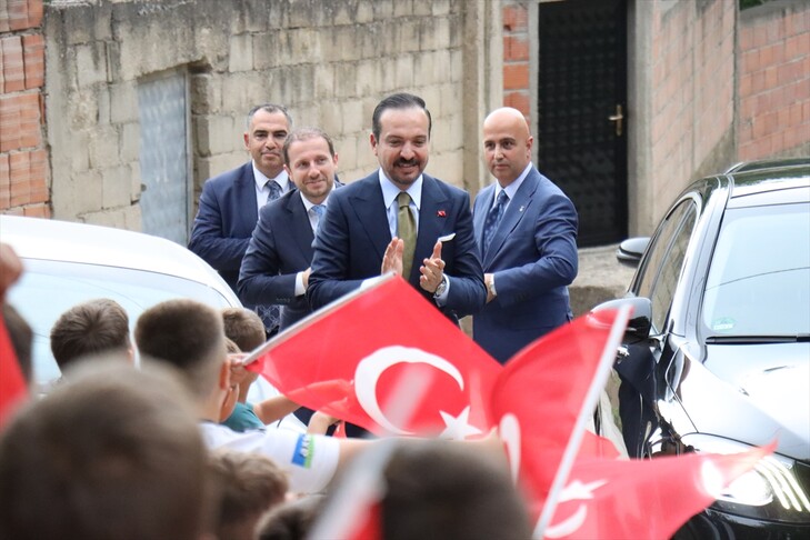 Nënkryetari i AK Partisë  Zorlu zhvillon vizitë në Maqedoninë e Veriut