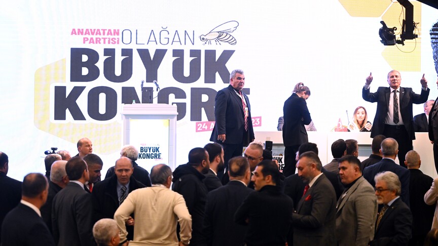 Anavatan Partisi Büyük Genel Merkez Kongresi "usulsüzlük" ge