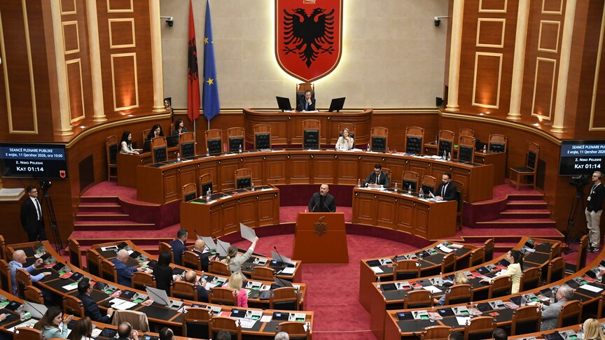 Albanian parliament discusses controversial tourism project tied