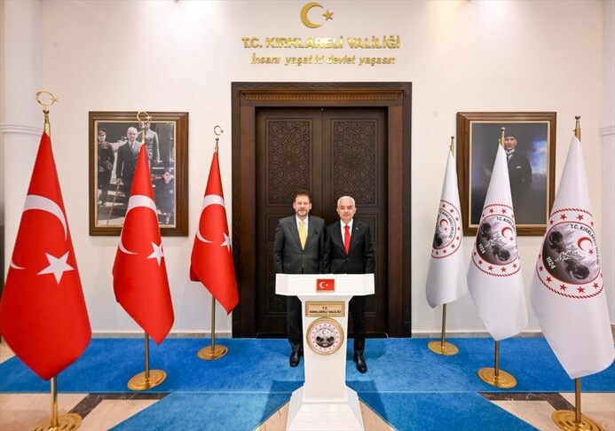 Guvernatori i Kirklarelit priti në takim ambasadorin e Maqedonisë së Veriut në Ankara