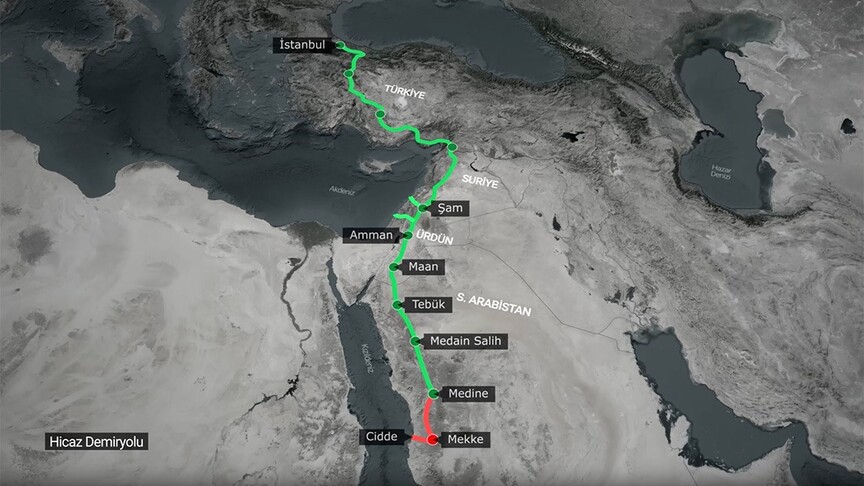 İsrail basını: Türkiye, Hicaz Demir Yolu ile İsrail'i baypas etmek istiyor