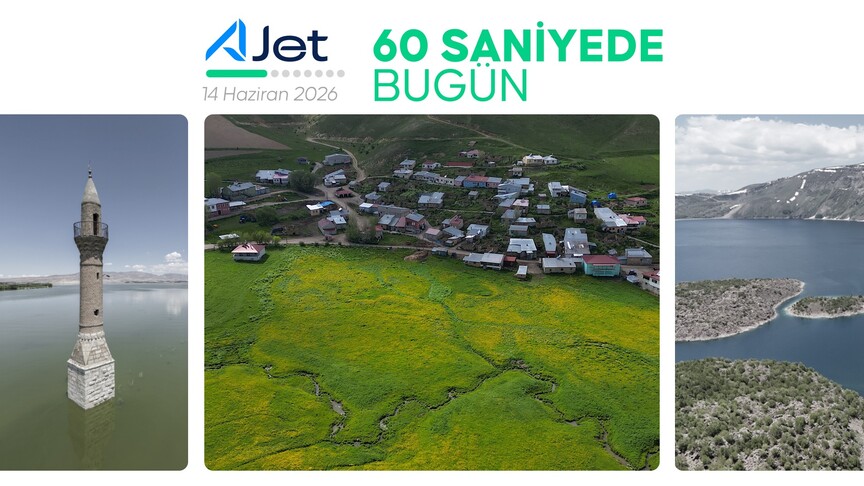 60 saniyede bugün (14 Haziran 2026)