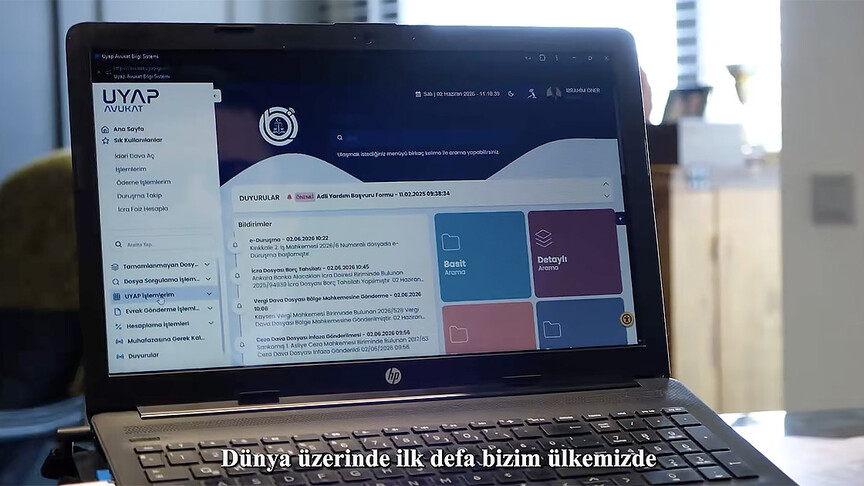 Adalet Bakanı Gürlek'ten "e-Avukat" uygulamasına ilişkin paylaşım